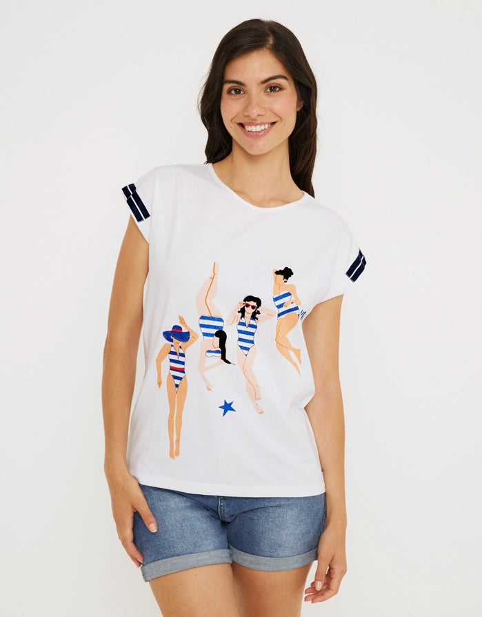 koala bay Camiseta Manga Corta Estampada - Sena