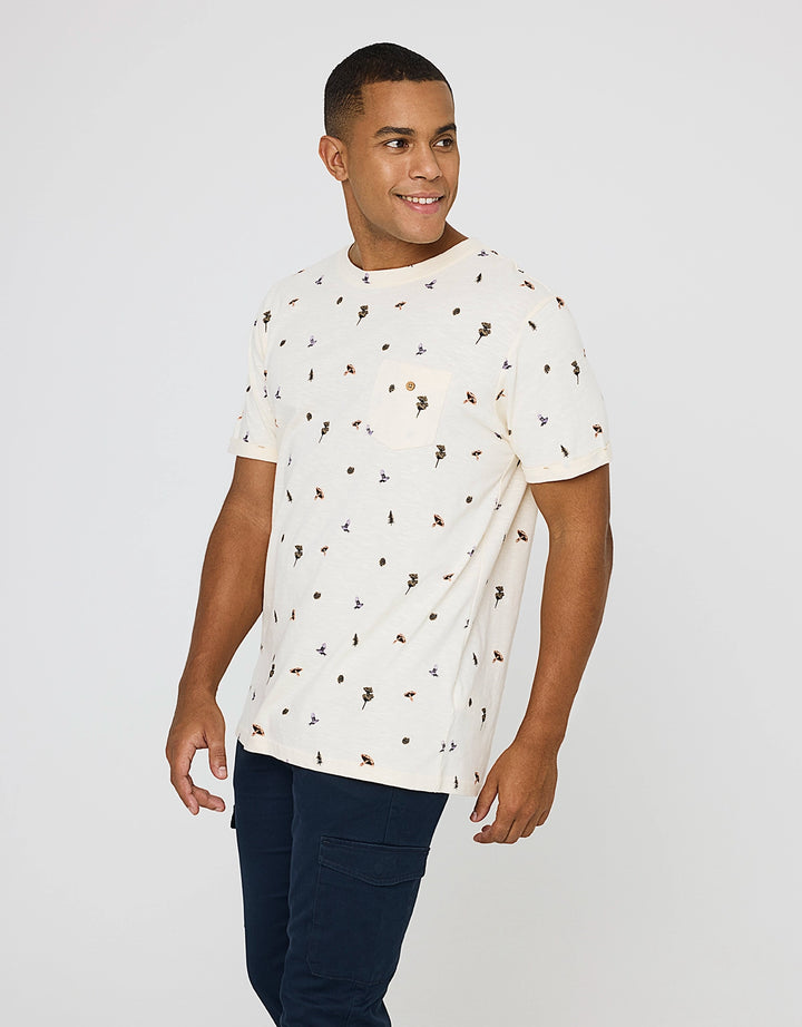 Koala Bay Camiseta Manga Corta Estampado - Birdmush