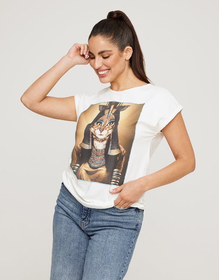 Koala Bay Camiseta Manga Corta Estampado - Cleogata