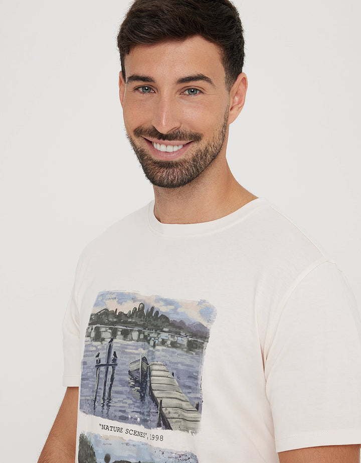 Koala Bay Camiseta Manga Corta Estampado - Gallery