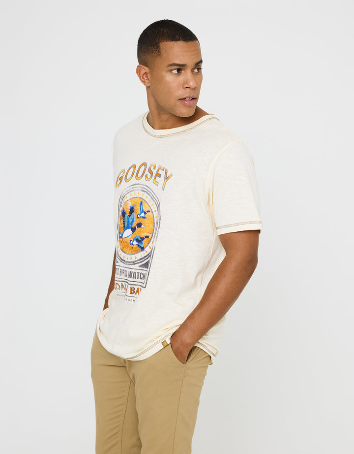 Koala Bay Camiseta Manga Corta Estampado - Goose