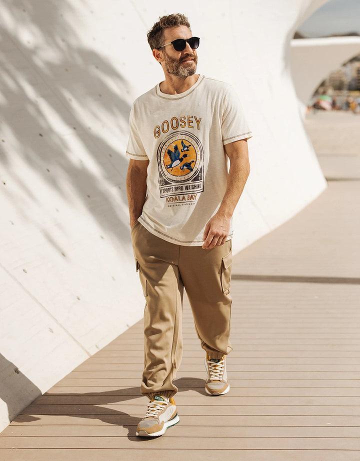 Koala Bay Camiseta Manga Corta Estampado - Goose