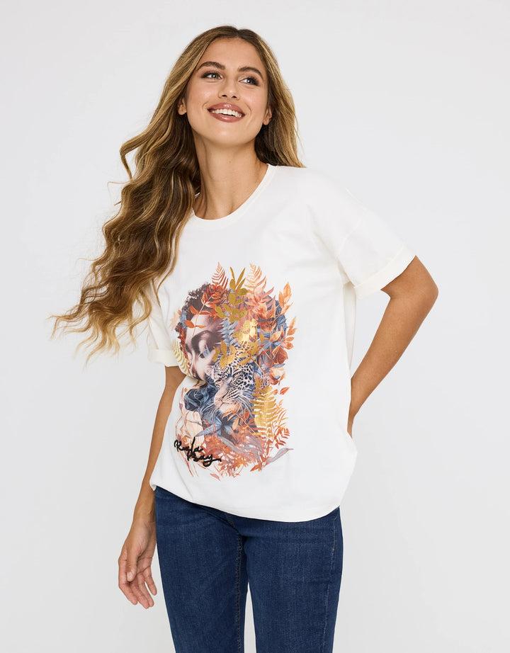 koala bay Camiseta Manga Corta Estampado - Savagefe