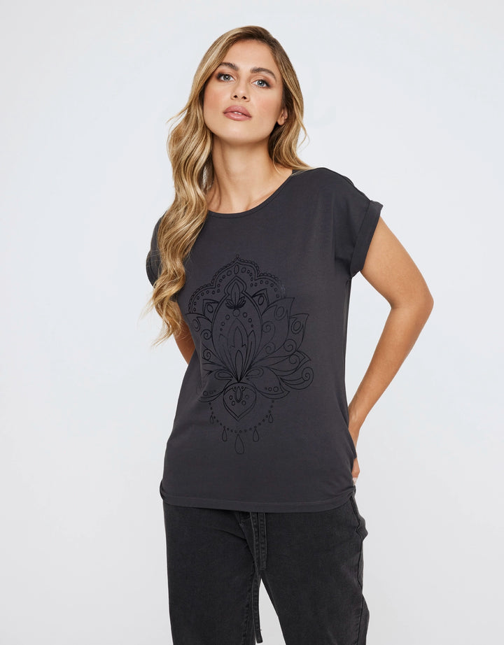 koala bay Camiseta Manga Corta Gris - Kalurta