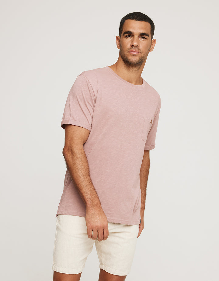 koala bay Camiseta Manga Corta Morado - Button