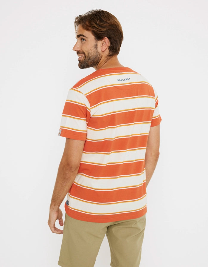 Koala Bay Camiseta Manga Corta Naranja - Kenneth