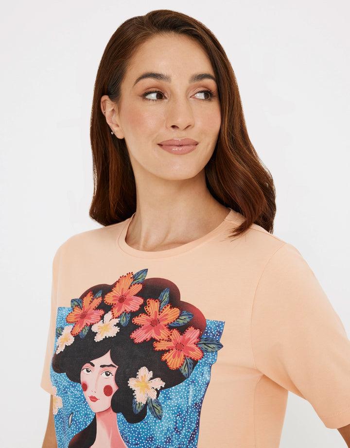 Koala Bay Camiseta Manga Corta Naranja - Pelzo