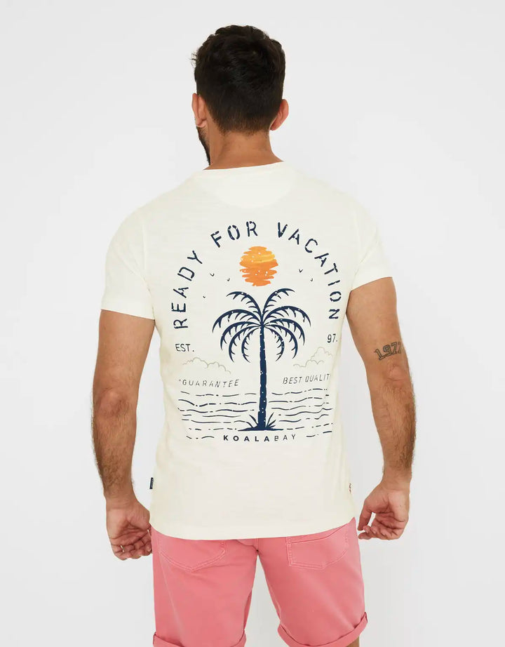 koala bay Camiseta Manga Corta Palmeras - Kobus