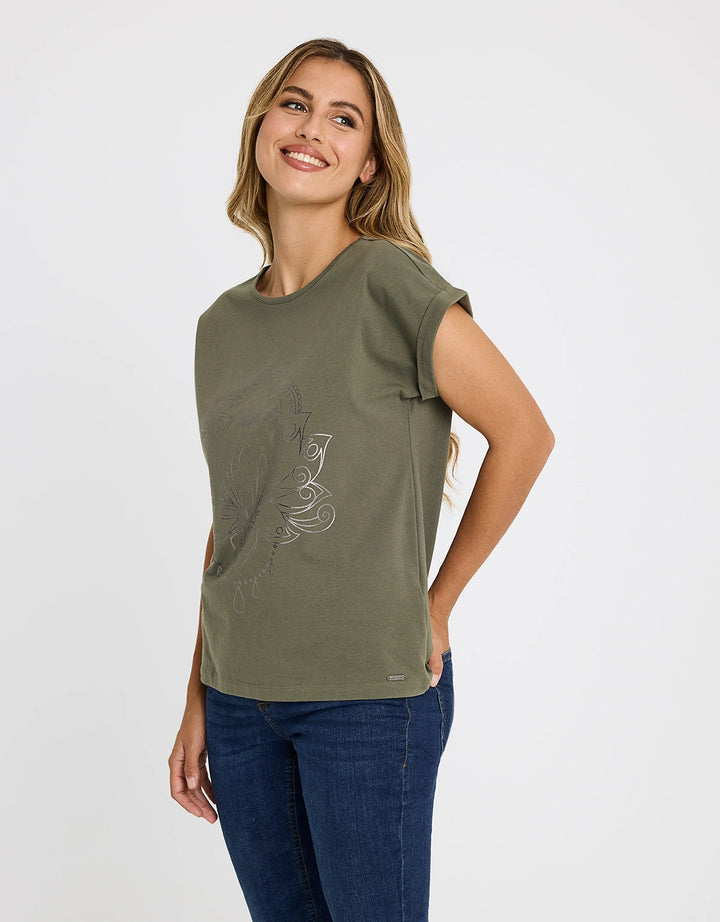 Koala Bay Camiseta Manga Corta Verde - Kalurta