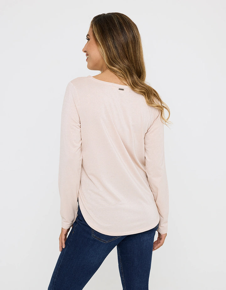 Koala Bay Camiseta Manga Larga Rosa - Amilka