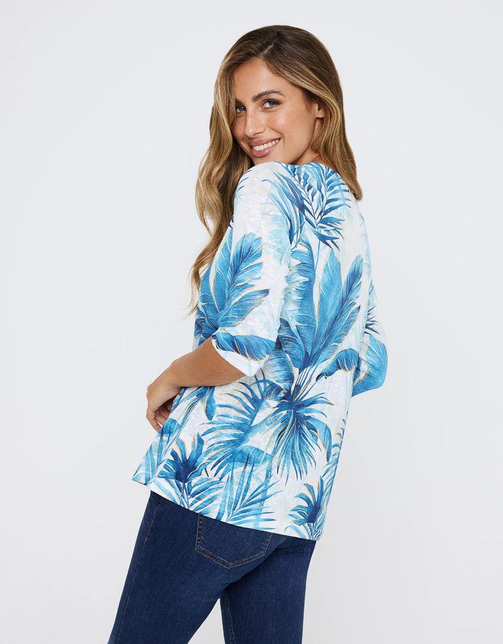 Koala Bay Camiseta Media Manga Estampada - Albentosa