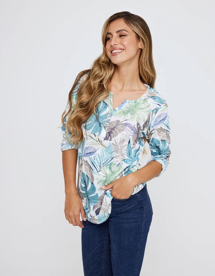 Koala Bay Camiseta Media Manga Estampada - Alberri