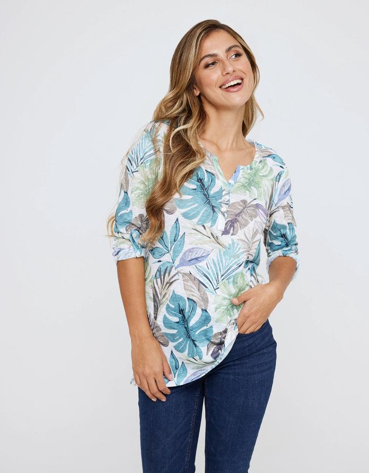 koala bay Camiseta Media Manga Estampada - Alberri