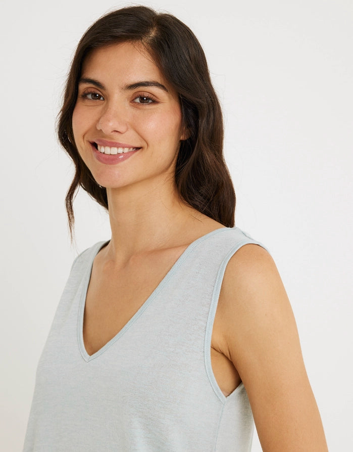 Koala Bay Camiseta Tirantes Azul Claro - Tutsivi