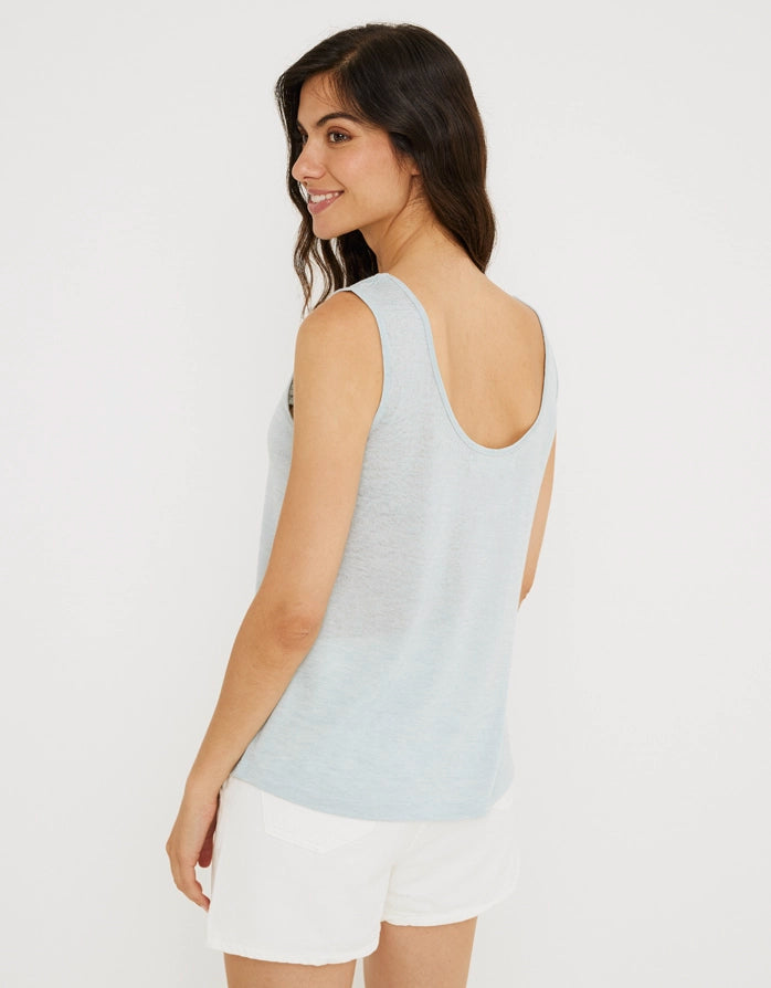 Koala Bay Camiseta Tirantes Azul Claro - Tutsivi