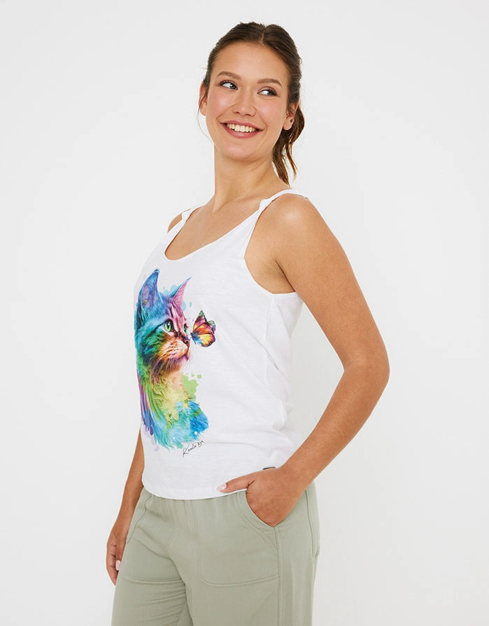 Koala Bay Camiseta Tirantes Gato - Demora