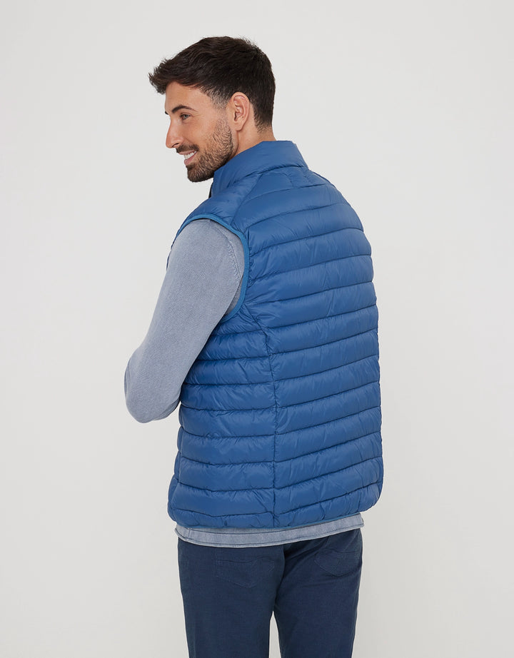 Koala Bay Chaleco Acolchado Azul - Hawes