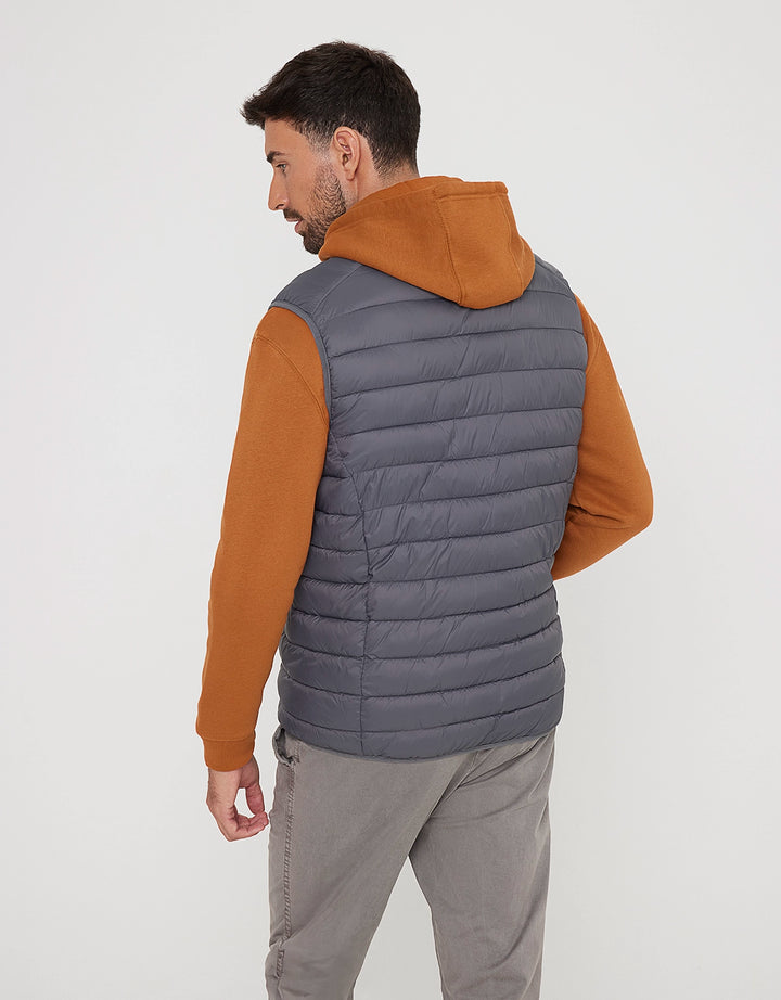 Koala Bay Chaleco Acolchado Gris - Hawes