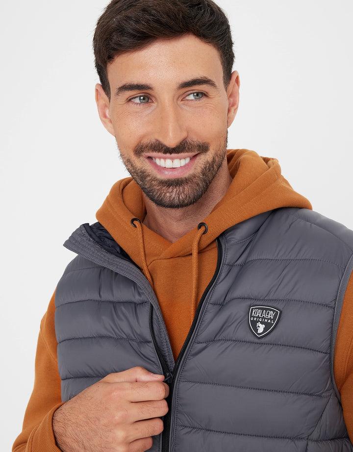 Koala Bay Chaleco Acolchado Gris - Hawes