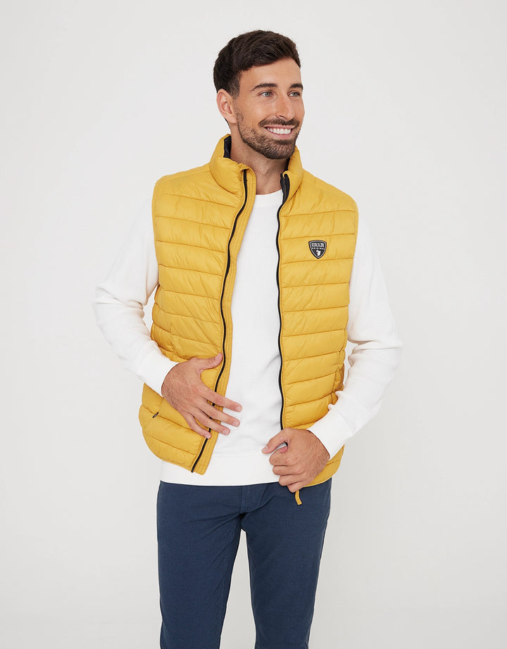 Koala Bay Chaleco Acolchado Mostaza - Hawes