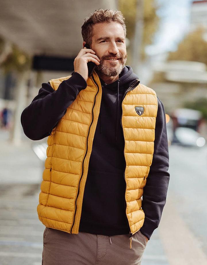 koala bay Chaleco Acolchado Mostaza - Hawes