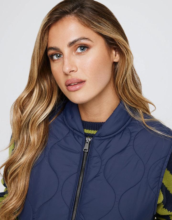 Koala Bay Chaleco Azul Marino Acolchado - Jantersin