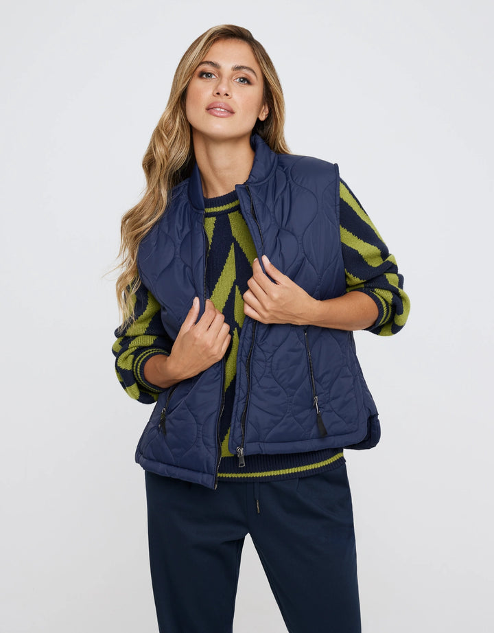 koala bay Chaleco Azul Marino Acolchado - Jantersin