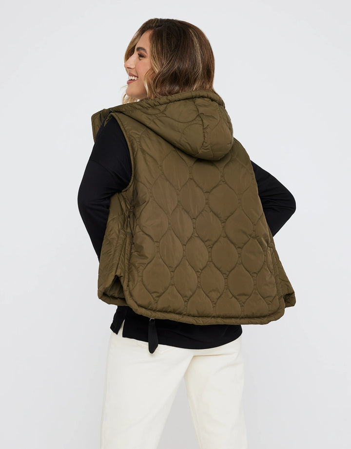 Koala Bay Chaleco Caqui Acolchado - Janter