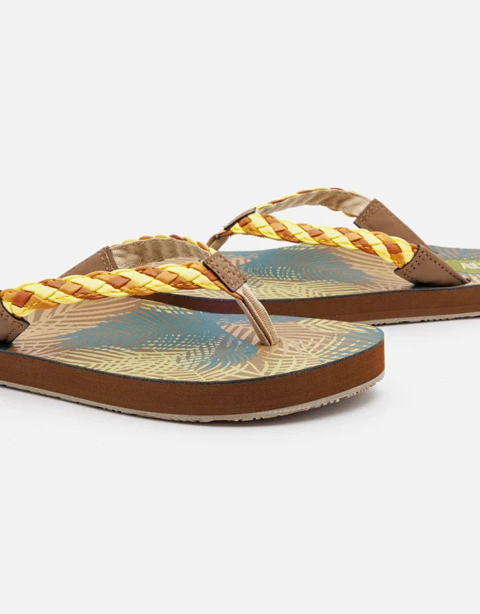 Koala Bay Chancla Dedo Marrón - Leial