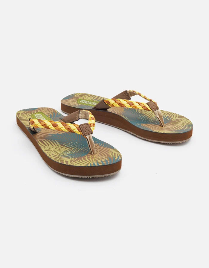 Koala Bay Chancla Dedo Marrón - Leial