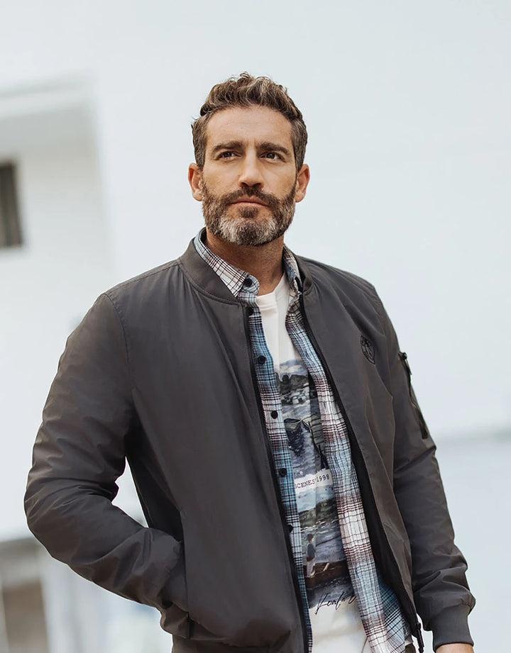 Koala Bay Chaqueta Con Cremallera Gris - Marloes