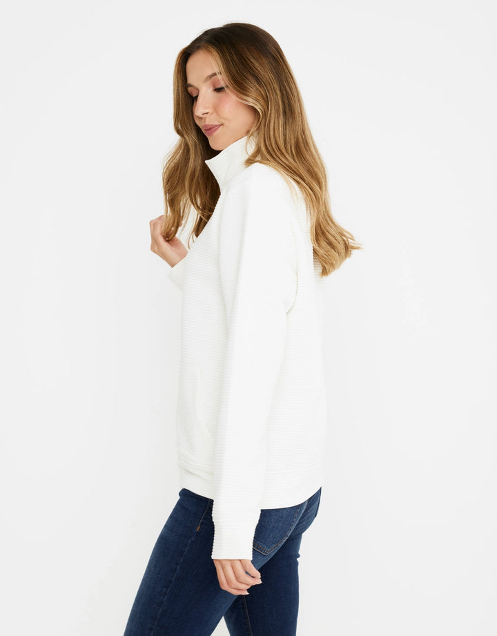 Koala Bay Chaqueta Cremallera Blanco - Tigia