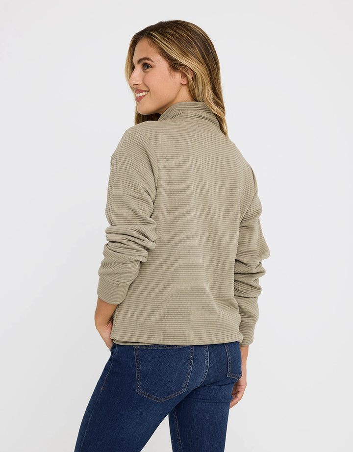 Koala Bay Chaqueta Cremallera Caqui - Tigia