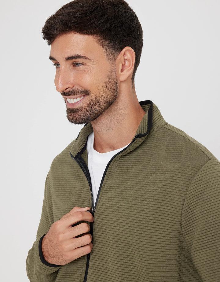 Koala Bay Chaqueta Cremallera Caqui - Tigio