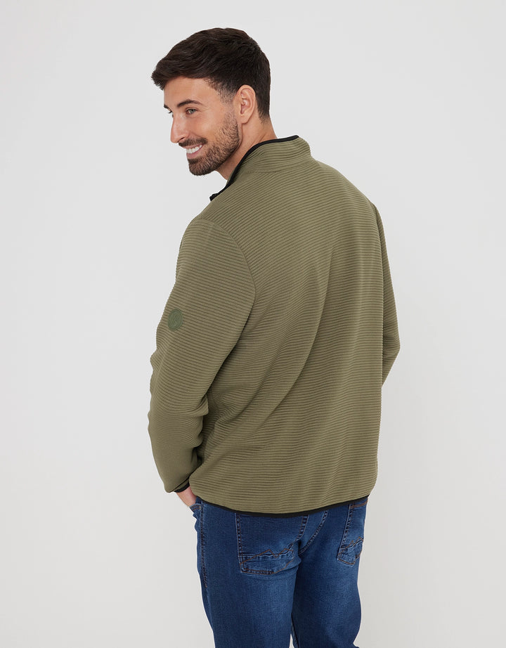 Koala Bay Chaqueta Cremallera Caqui - Tigio