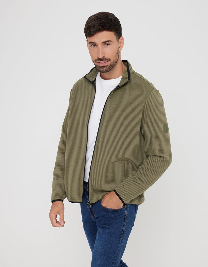 Koala Bay Chaqueta Cremallera Caqui - Tigio