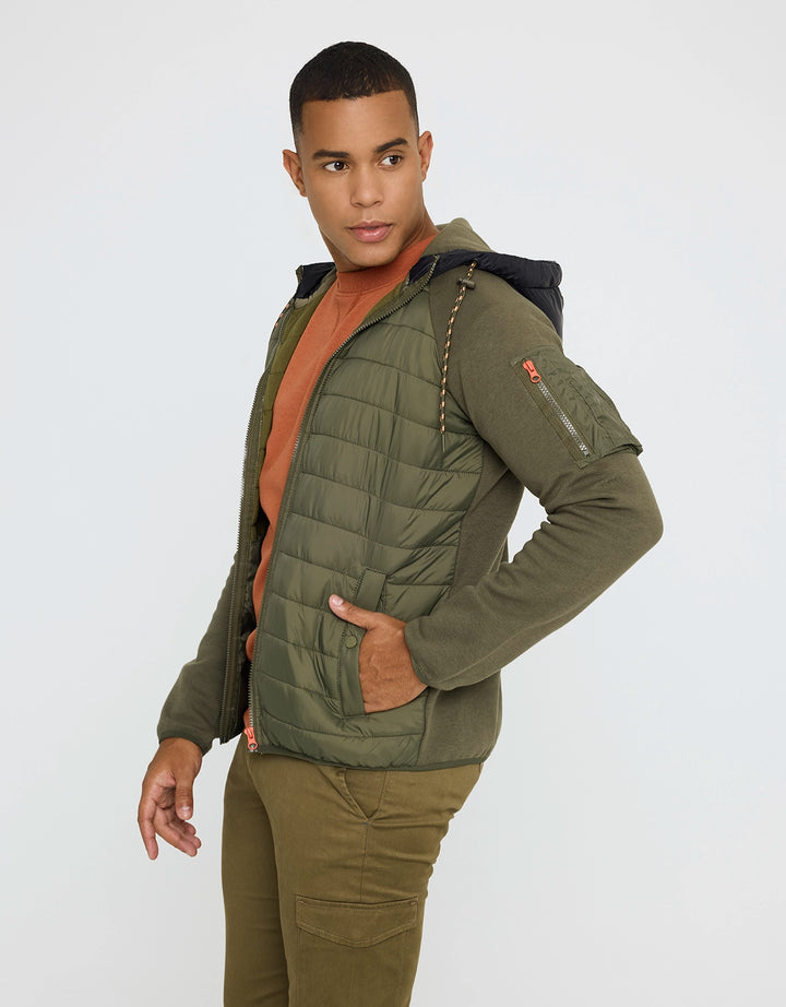 Koala Bay Chaqueta Plumas Caqui - Richie