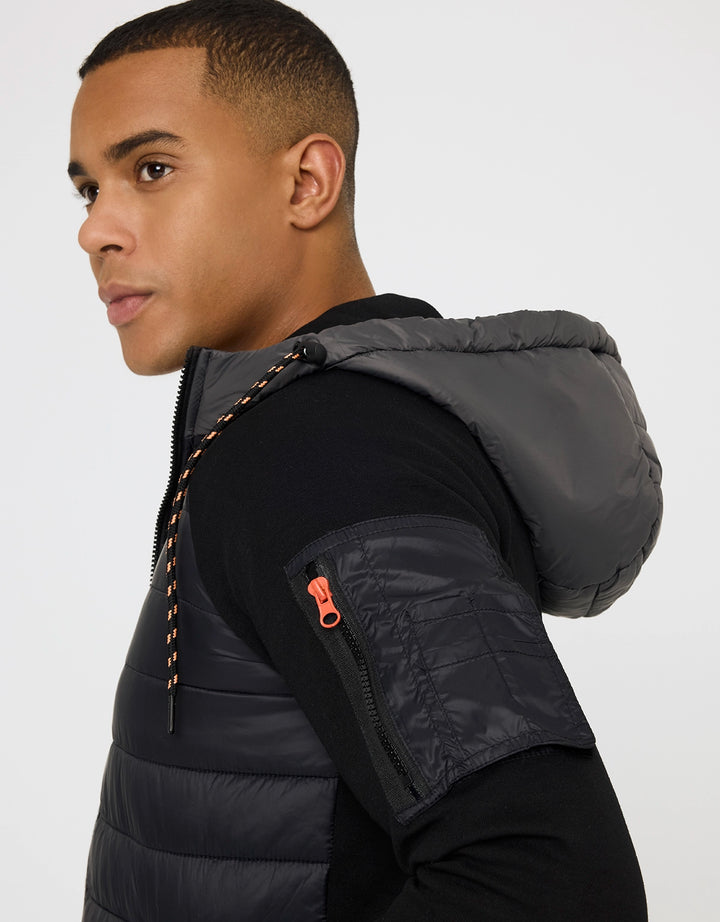 Koala Bay Chaqueta Plumas Negro - Richie