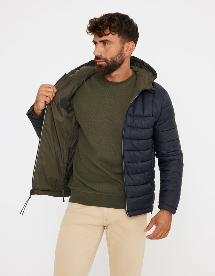 Koala Bay Chaqueta Reversible Verde - Kesbury