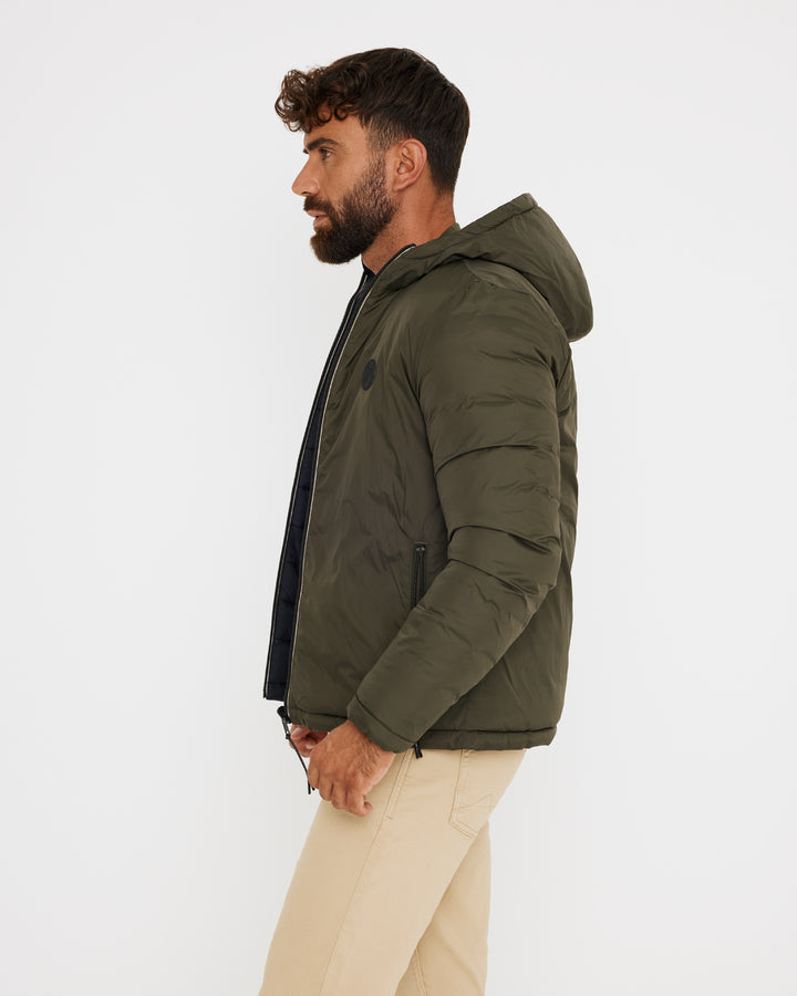 Koala Bay Chaqueta Reversible Verde - Kesbury