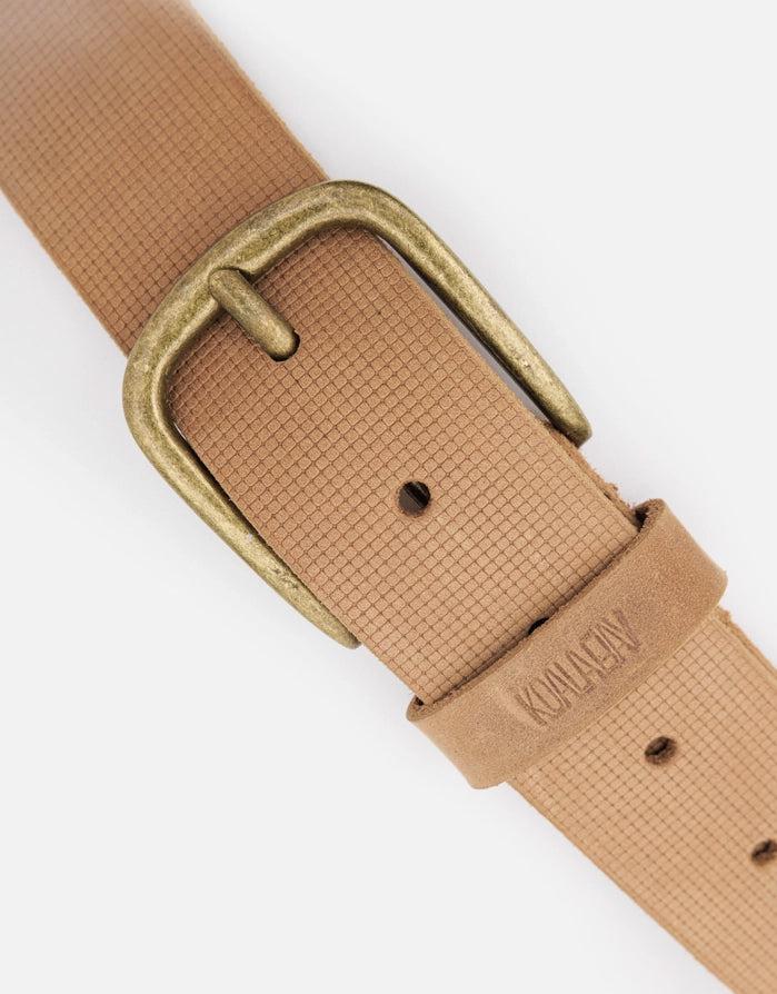 Koala Bay Cinturón Marrón Piel Textura - Hugo