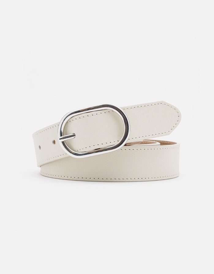 koala bay Cinturón Piel Blanco Roto - Cocot