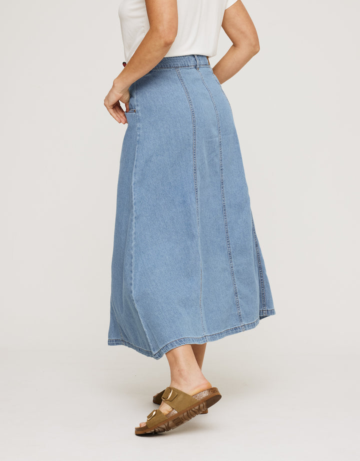 Koala Bay Falda Larga Denim - Jorta