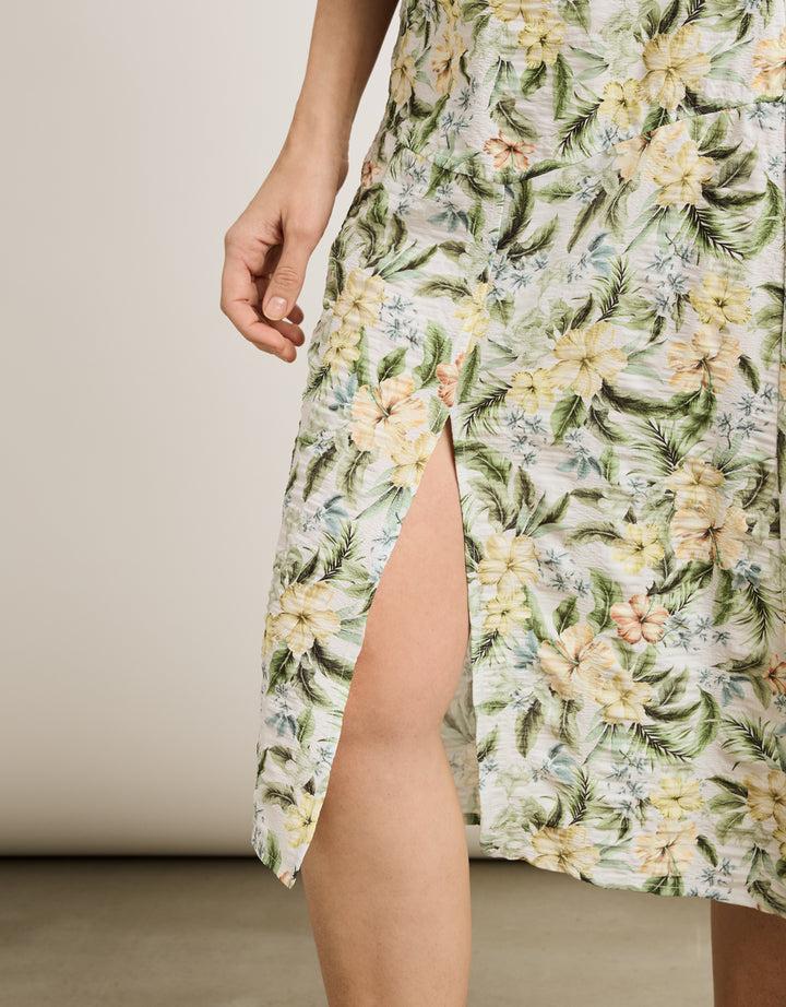 Koala Bay Falda Midi Amarillo - Ilche