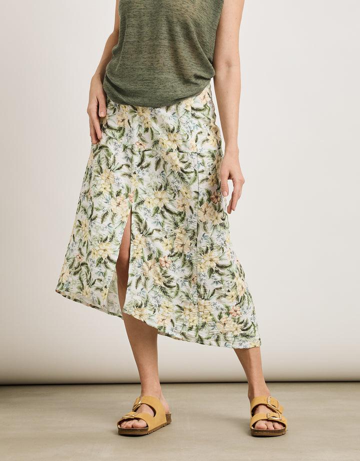 koala bay Falda Midi Amarillo - Ilche