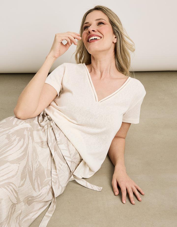 Koala Bay Falda Midi Beige - Trofe