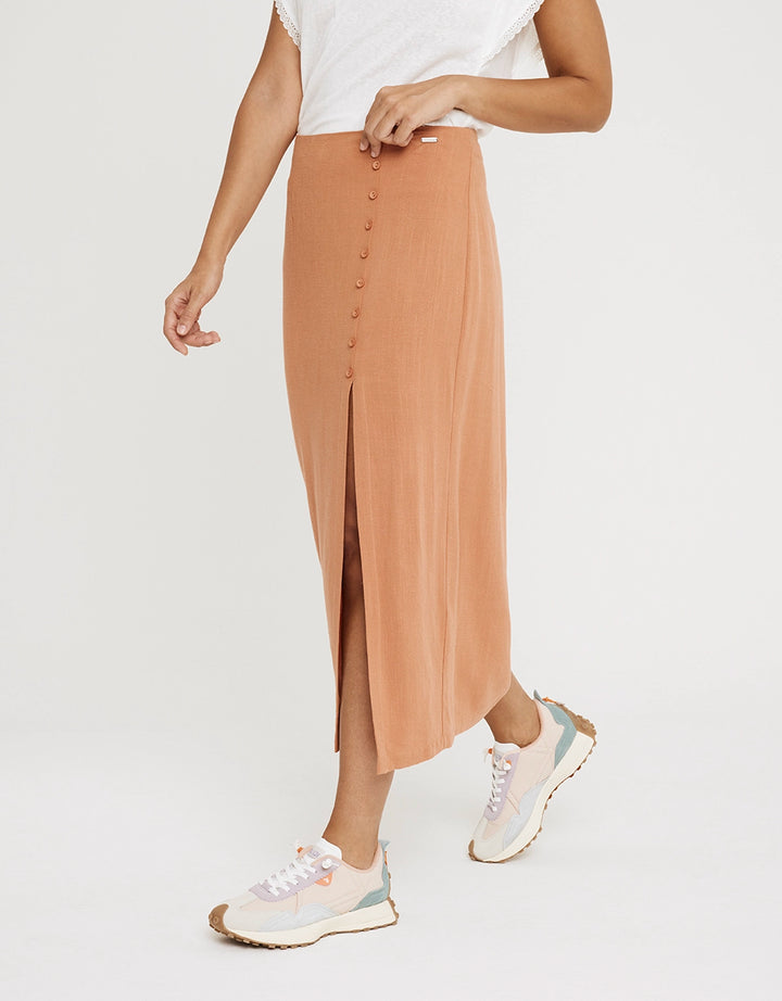 Koala Bay Falda Midi Teja - Bellamy