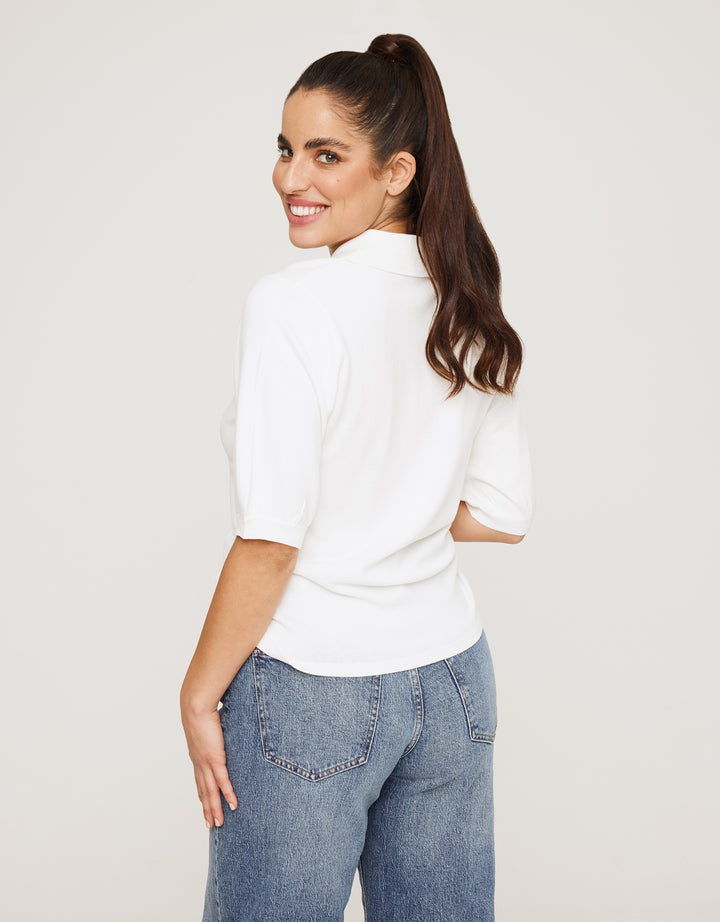 Koala Bay Jersey Manga Corta Blanco - Baju