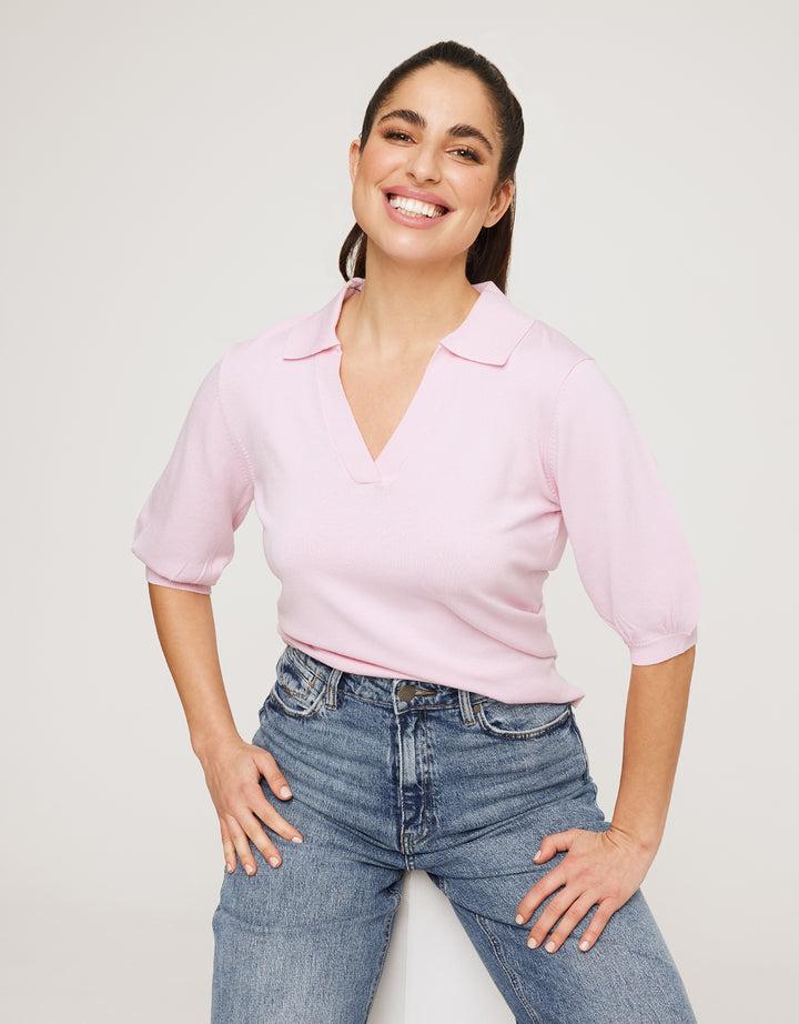 Koala Bay Jersey Manga Corta Rosa - Baju