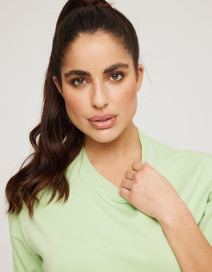 Koala Bay Jersey Manga Corta Verde Claro - Krekla